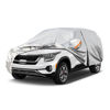 Picture of Kayme 6 Layers SUV Car Cover Custom Fit for Kia Seltos（2019-2025） Waterproof All Weather for Automobiles, Outdoor Full Cover Rain Sun UV Protection.Silver