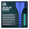 Picture of TEC Products FlexAll Funnel - Long Flexible Funnel with Hose for Automotive Use - Durable Nitrile Rubber - Ideal for Car Oil Change, Transmission Fluid, Diesel, Gas & More - Made in USA