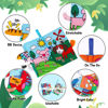 Picture of 2 PCS High Contrast Crinkle Baby Books 0-6 Months Interactive Sensory Baby Toys 9-12 Month Montessori Activities Touch Feel Infant Book 0-3-6 Month Car Seat Travel Essentials Newborn Development Gift