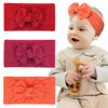 Picture of JOYOYO Christmas Baby Girl Headbands-Red, Newborn,Infant,Toddler Soft Nylon Handmade Hairbands with Bows Babies Hair Accessories,Pack of 3