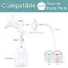 Picture of Paruu Pump Parts Compatible with Spectra S1/S2/9 Plus, Not Original Accessories, Full Set Replacements Include 19mm Flanges, Valves, Backflow Protectors (Duckbills Included), Tubings and Bottles