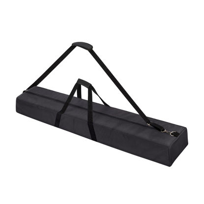 Picture of OUKMIC Tripod Carrying Bag, 25" Long Carry Case for Speaker Stands, Light/Lighting Stand, Mic/Microphone Poles - with Adjustable Shoulder Strap, Heavy Duty Handle and Double Zipper