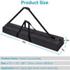 Picture of OUKMIC Tripod Carrying Bag, 25" Long Carry Case for Speaker Stands, Light/Lighting Stand, Mic/Microphone Poles - with Adjustable Shoulder Strap, Heavy Duty Handle and Double Zipper