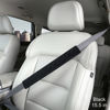 Picture of HighnessHwoo Extra Long Seatbelt Covers for Adults Kids Women & Men, Soft Car Seat Belt Strap Cushion for Sedan, SUV, Trucks, Shoulder Neck Chest Protector Pads, Auto Accessories, 1pc, Black, 15.5in