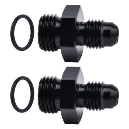 Picture of EVIL ENERGY 4AN Flare to AN6 ORB Male O-Ring Fitting Adapter 2PCS