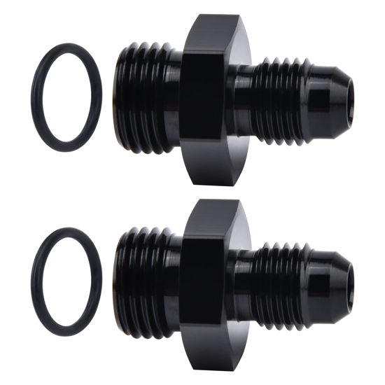 Picture of EVIL ENERGY 4AN Flare to AN6 ORB Male O-Ring Fitting Adapter 2PCS