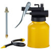 Picture of Junchi Hand Pump Oiler Can Professional Level 8 oz. Capacity Pump Oiler with Metal & Long Flex Spout