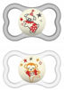 Picture of MAM Air Night Pacifiers, MAM Sensitive Skin Pacifier 6+ Months, Glow in The Dark Pacifier, Best Pacifier for Breastfed Babies, Baby Neutral Pacifiers, 6-16 (Pack of 2)