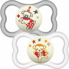 Picture of MAM Air Night Pacifiers, MAM Sensitive Skin Pacifier 6+ Months, Glow in The Dark Pacifier, Best Pacifier for Breastfed Babies, Baby Neutral Pacifiers, 6-16 (Pack of 2)
