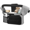 Picture of Accmor Universal Stroller Organizer with Insulated Cup Holder Detachable Phone Bag and Shoulder Strap,Stroller Bag Caddy Organizer Accessories Fits for Uppababy, Baby Jogger, Britax Strollers