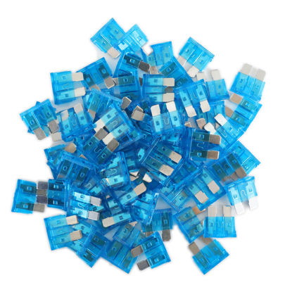 Picture of (40Pcs) 15 Amp Standard Automotive Fuse, 15A 12V 24V 32V Car Blade Fuses ATO APR ATS for Car/RV/Truck/SUV/Motorcycle/Boat
