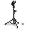 Picture of Desk Mic Stand, JCWINY Portable Foldable Microphone Tripod with Mic Clip Holder Adjustable Table Microphone Stand for Blue Yeti Snowball Spark and Other Dynamic Microphones