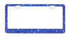 Picture of Bling Rhinestone License Plate Frame for Women, Sparkly License Plate Frames| Stainless Steel Frames & Over 1200 pcs Finest 14 Facets Glass Crystals Premium Diamond(Dark Blue)