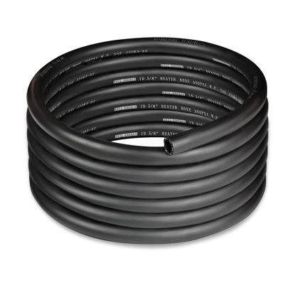 Picture of EVIL ENERGY 5/8" Heater Hose Coolant Radiator Straight 100PSI SAE 20R3 15FT Black