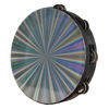 Picture of Radiant Tambourine 10 Inch Hand Held Tambourine Double Row Jingles Reflective Drum Percussion Musical Instrument for Adults Church KTV Party Dance