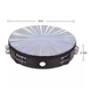 Picture of Radiant Tambourine 10 Inch Hand Held Tambourine Double Row Jingles Reflective Drum Percussion Musical Instrument for Adults Church KTV Party Dance