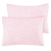 Picture of Zenssia Organic Cotton Toddler Pillowcase/Travel Pillowcase Pack of 2 Set 13x18 Inches with Envelope Closure - Soft & Breathable Baby Pillow Case Cover Solid Pink