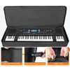 Picture of AKOZLIN 76 Keys Electric Piano Keyboard Gig Bag 47"x6.5"x18.1" Soft 76 Note Keyboards Case With 5-Pocket for Keyboard Accessaries
