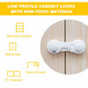 Picture of Child Safety Cabinet Locks, Adoric Baby Child Proof Cabinet Kitchen System, Drawers, Adjustable Strap, No Tools or Drilling and Strong Adhesive (8-Pack White)