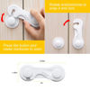 Picture of Child Safety Cabinet Locks, Adoric Baby Child Proof Cabinet Kitchen System, Drawers, Adjustable Strap, No Tools or Drilling and Strong Adhesive (8-Pack White)