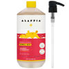 Picture of Alaffia Babies & Kids Bubble Bath, Coconut Strawberry, Pump Included - Gentle Cleanser with Raw Shea Butter and Hibiscus, 32 Fl Oz