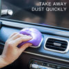 Picture of TICARVE 2Pack Cleaning Gel for Car Cleaning Putty Car Slime for Cleaning Car Detailing Putty Detail Tools Car Interior Cleaner Automotive Car Cleaning Kits Keyboard Cleaner Blue Purple (320g/11.2oz)