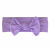 Picture of BABYGIZ Baby Girl Headbands-Infant,Toddler Cotton Handmade Hairbands with Bows Child Hair Accessories (Lavender)
