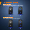 Picture of Nilight Aux Lights Rocker Switch Led Light Bar Switch 5 Pin Laser On Off SPST switches 20A/12V 10A/24V Switch Blue with Jumper Wires Set for Cars Trucks Boats ATVs UTVs RVs
