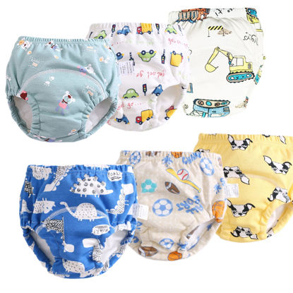 Picture of Potty Training Underwear Boys Toddler Training Underwear Boys Potty Training Underwear Training Pants 3t-4t Boys Training Underwear Training Underwear for Boys