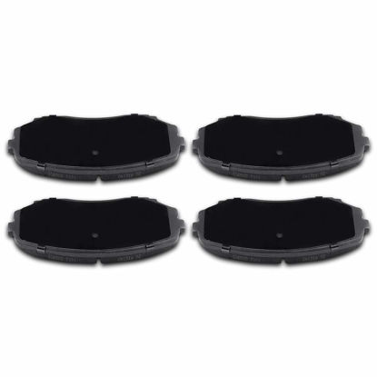 Picture of SCITOO D1258 Front Ceramic Brake Pads Sets Fit For Ford For Edge 2007-2015,For Lincoln MKX 2007-2015,For Mazda CX-5 2019-2021,For Mazda CX-7 2007-2012,For Mazda CX-9 2007-2021