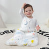 Picture of Mosebears Sleep Sack Baby Winter Wearable Blanket with 2-Way Zipper,2.5 TOG Cotton Sleep Sack Unisex (White Animal, 6-12 Months)
