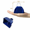 Picture of 12 PCS Metal Cowbell with Handle, FOVERN1 Blue Cowbell Bulk 3 Inch, Mini Bells, Noise Makers for Football Games, Sporting Events, New Year’s Eve, Celebrating and More