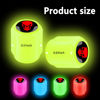 Picture of 20PCS Fluorescent Tire Valve Stem Caps,Luminous Auto Wheel Air Valve Cap,Universal Decoration Accessories for Car/SUV/Bicycle/Trucks/Motorcycles,Cool Car Gifts (20Pcs-5 Colors/Skull)