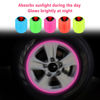 Picture of 20PCS Fluorescent Tire Valve Stem Caps,Luminous Auto Wheel Air Valve Cap,Universal Decoration Accessories for Car/SUV/Bicycle/Trucks/Motorcycles,Cool Car Gifts (20Pcs-5 Colors/Skull)