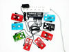 Picture of Godtone 4 Pack Guitar Effect Pedal DC Cable 5.5mm x 2.1mm Power Lead Cord, 60CM Male to Male (4 Power Cable)