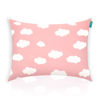 Picture of Toddler Pillow for Sleeping, Kid Pillow 14" x 19" for Small Travel Bed, Nap Pillow for Crib, Soft & Skin-Friendly Small Pillows for Sleeping, Toddler Use Only, Age 2 to 5 (Pink Cloud)