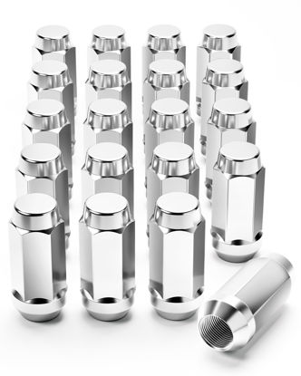 Picture of Orion Motor Tech 1/2x20 Lug Nuts, 1/2''-20 Wheel Lug Nuts Compatible with Ford Explorer Jeep Grand Cherokee Wrangler Liberty Commander Lincoln MKX and More, Set of 20