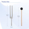 Picture of DiDiBirDi 512hz Tuning Fork，Aluminum Alloy Tuning Fork With Accurate Frequency, with Silicone Hammer and Storage Bag,Suitable For Sound Therapy, Yoga, Meditation, And Relaxation