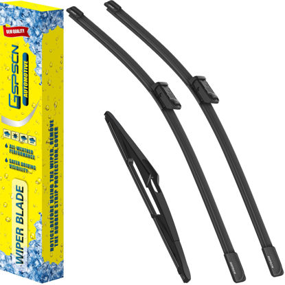 Picture of 26"+22"+12" Original Equipment Windshield Wipers Blades Replacement For Benz GL350，GL450，GL550，GL63 ，GLE300d，GLE350，GLE350d，GLE400，GLE43，GLE450，GLE550e，GLE63，GLS450，GLS550，GLS63，ML350，ML400，ML550，ML63
