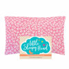 Picture of Little Sleepy Head Youth Pillowcase 16 x 22-100% Cotton & Hypoallergenic (Pink Alphabet)