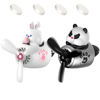 Picture of 2 Pieces Car Air Fresheners, Cute Bear Pilot Car Diffuser, Propeller Air Outlet Vent Fresheners, Car Perfume Suitable for Car Interior Decoration (Chubby)