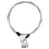 Picture of Tecoom Cable Lock Set for Car Cover with Combination Lock, 2 Pack Car Cover Patch, Replacement Antenna Patch Kit, Universal Fit for Car Covers, Motorcycles Covers, Boat Covers, Jetski Covers etc.