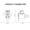Picture of 2 Pieces Car Air Fresheners, Cute Bear Pilot Car Diffuser, Propeller Air Outlet Vent Fresheners, Car Perfume Suitable for Car Interior Decoration (dog（A+B）)