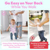 Picture of Watolt Baby Walking Harness - Handheld Kids Walker Helper - Toddler Infant Walker Harness Assistant Belt - Child Baby Walk Learning Help Support Assist Trainer Tool - for 7-24 Month Old (Donuts)