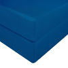 Picture of NTBAY 2 Pack 100% Brushed Microfiber Fitted Crib Sheet, Super Soft and Cozy 28x52 Crib Sheet for Standard Crib and Toddler Mattresses, Boys, Girls, Unisex, Royal Blue, 28x52 Inches