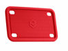 Picture of Rightcar Solutions Motorcycle Silicone License Plate Frames | The Original Premium Grade Silicone Bike Plate Frame | Rust Proof, Rattle Proof, Weather Proof License Plate Holder (Red)