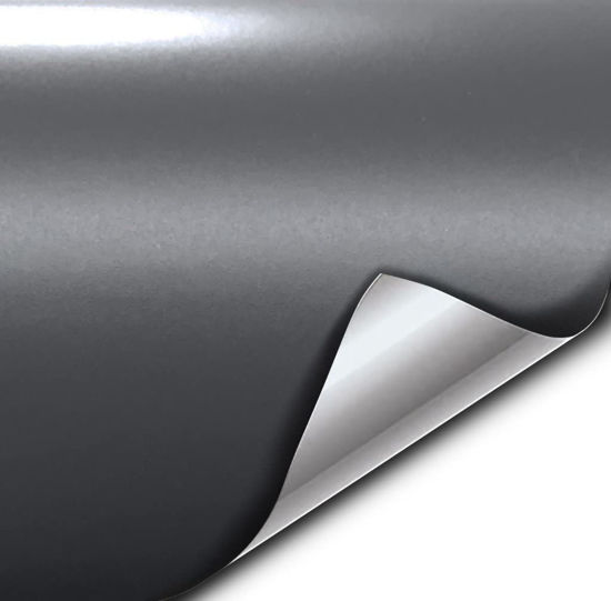 Picture of VViViD+ Matte Slate Grey (Grigio Telesto) Vinyl Wrap Adhesive Film (1.5ft x 5ft)
