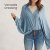 Picture of Konssy Knit Nursing Cover for Breastfeeding, 360° Full Privacy Breathable Breastfeeding Cover, Multi-use Carseat Canopy(Blue)