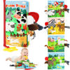Picture of BBWOO Baby Book Toys 0-6 Months - Baby Boy Girl Shower Gifts - Tummy Time Toys for Infant 6 to 12 Months - Touch and Feel Crinkle Book for Newborn Toddler with Teether - Christmas Stocking Stuffers