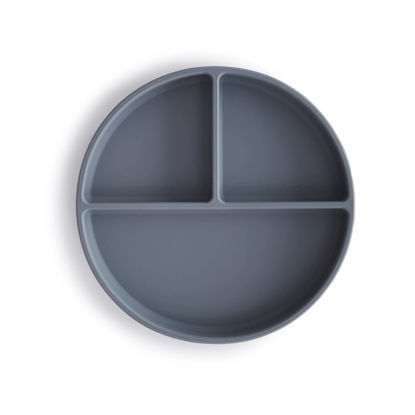 Picture of mushie Silicone Suction Plate | BPA-Free Non-Slip Design (Tradewinds)